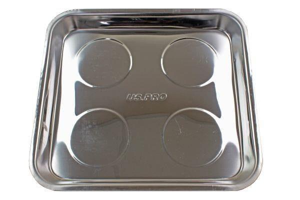 US PRO Jumbo Magnetic Stainless Steel Parts Tray 10.5 x 11.5" 6784 - Tools 2U Direct SW