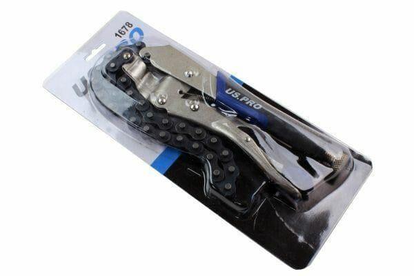 US PRO Locking Chain Snap Wrench Spanner Car Oil Filter Remover 1678 - Tools 2U Direct SW