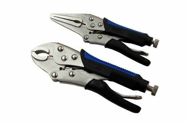 US PRO Locking Pliers 4pc Mole Grips Adjustable Wrench Vice Grips Pliers 1827 - Tools 2U Direct SW