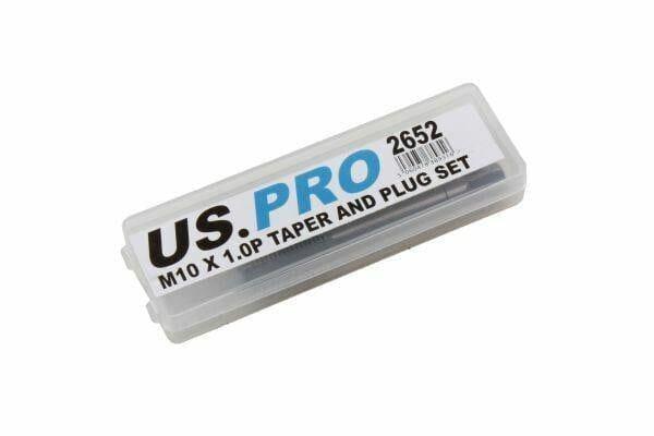 US PRO M10 x 1.0P Taper & Plug Set 2652 - Tools 2U Direct SW