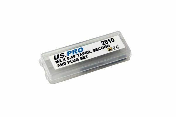 US PRO M2 X 0.4P Taper, Second And Plug Set 2610 - Tools 2U Direct SW