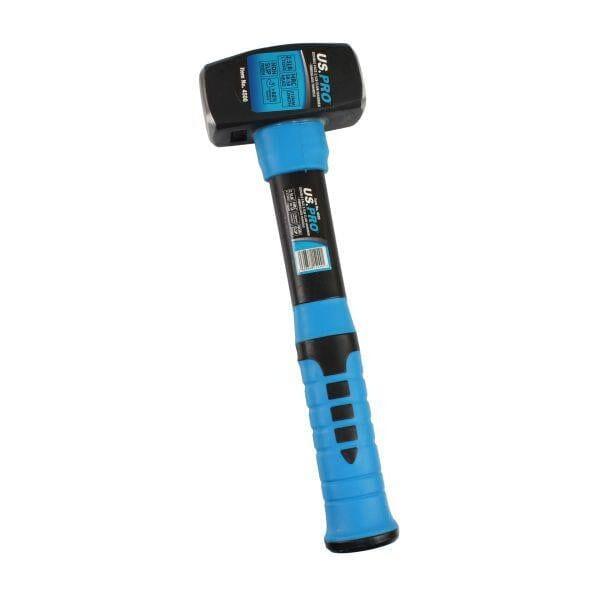 US PRO Tools 1.125kg 2.5lb Lump Sledge Club Hammer With Fibreglass Handle 4500 - Tools 2U Direct SW