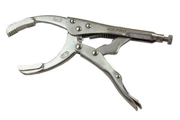 US PRO Tools 10" Straight Jaw Oil Filter Locking Pliers Mole Grips 3293 - Tools 2U Direct SW