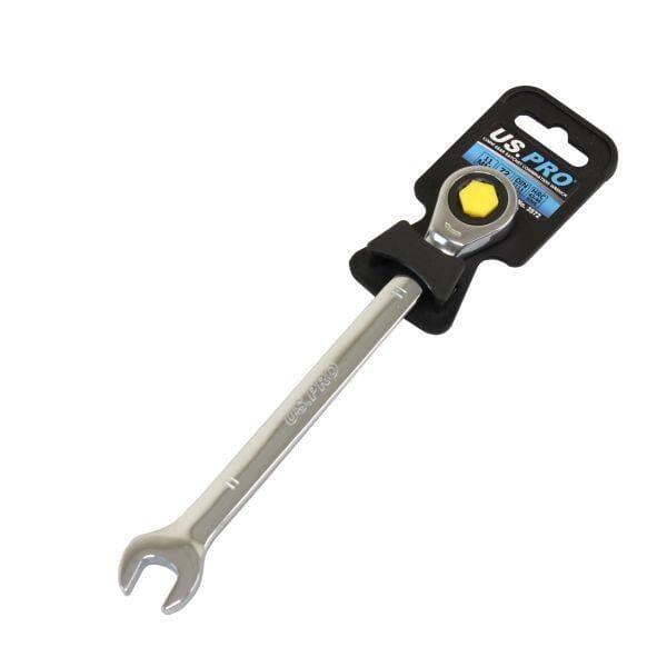US PRO Tools 11mm Ratchet Spanner Wrench 72 Teeth Open & Ring End Wrench 3572 - Tools 2U Direct SW