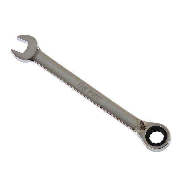 US PRO Tools 12mm Reversible Ratchet Spanner Wrench 72 Teeth Open & Ring End Wrench 3669 - Tools 2U Direct SW