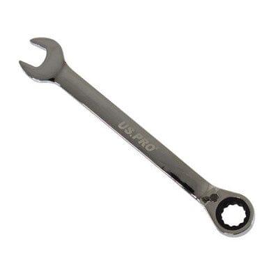 US PRO Tools 16mm Reversible Ratchet Spanner Wrench 72 Teeth Open & Ring End Wrench 3673 - Tools 2U Direct SW