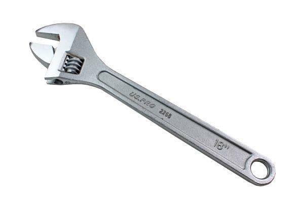 US PRO Tools 18" Heavy Duty Adjustable Wrench / Shifting Spanner 2268 - Tools 2U Direct SW