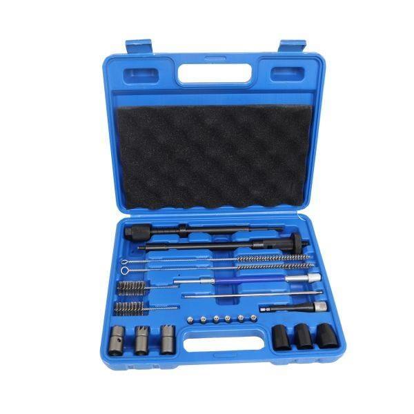 US PRO Tools 21pc Injector Seat & Glow Plug Shaft Maintenance Set Reamers 5645 - Tools 2U Direct SW