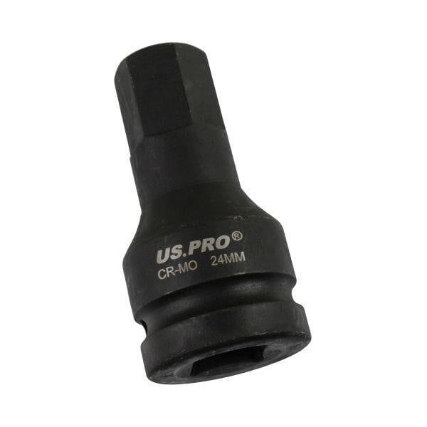 US PRO Tools 24mm X 88mm 3/4" DR Impact Hex Bit Socket 3776 - Tools 2U Direct SW