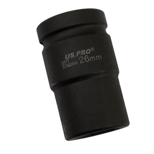 US PRO Tools 26mm 1" DR 6 Point Impact Socket 3738 - Tools 2U Direct SW