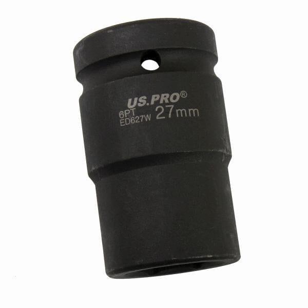 US PRO Tools 27mm 1" DR 6 Point Impact Socket 3739 - Tools 2U Direct SW