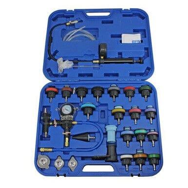 US PRO Tools 28pc Coolant Radiator System Pressure Tester Kit, Refill Kit Purge 5259 - Tools 2U Direct SW