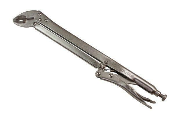 US PRO Tools 3 Piece 15" Flat & Curved Jaw Long Reach Locking Mole Grip Pliers 1838 - Tools 2U Direct SW