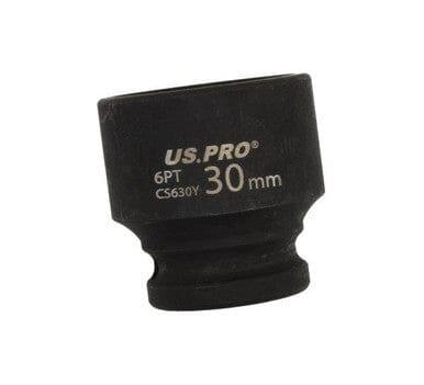 US PRO Tools 30mm Impact Socket 1/2" Drive 6 Point Single Hex 3829 - Tools 2U Direct SW