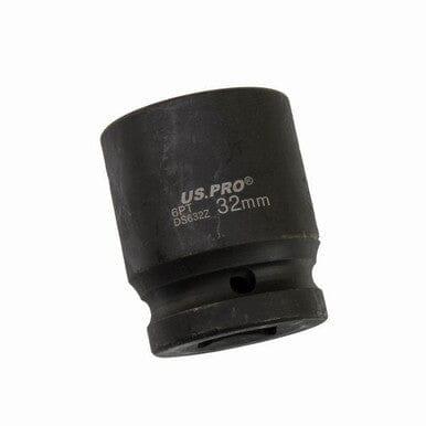 US PRO Tools 32mm 3/4" DR 6 Point Impact Socket 3702 - Tools 2U Direct SW