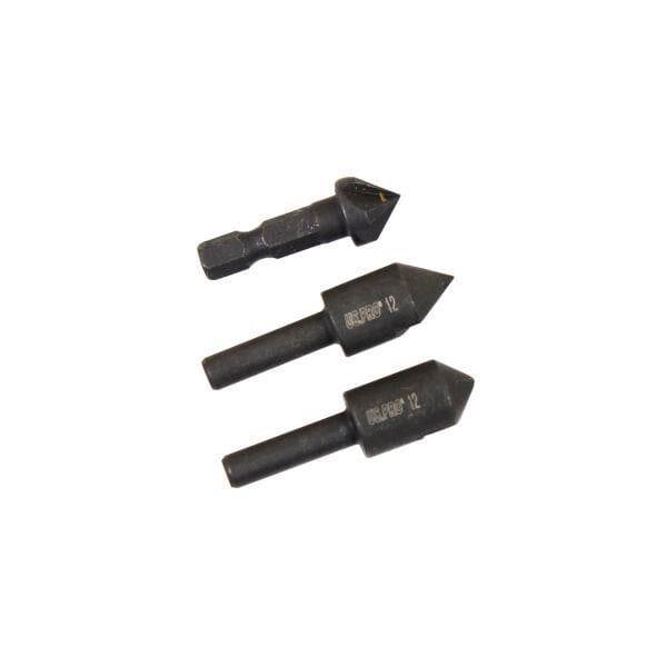 US PRO Tools 3PC 12mm Countersink Drill Bit Set 7125 - Tools 2U Direct SW