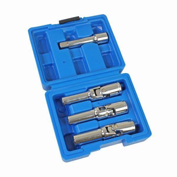 US PRO Tools 3pc Glow Plug Deep UJ Socket Set 8mm 10mm 12mm 3/8" Drive 5639 - Tools 2U Direct SW