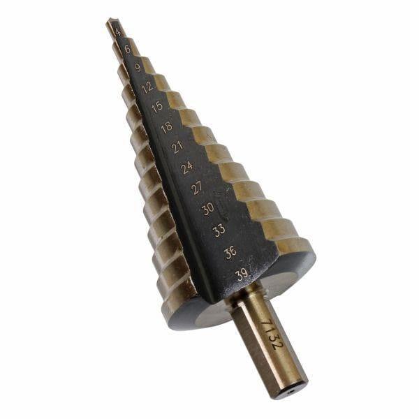 US PRO Tools 4 - 39mm HSS-G+ Step Drill Step Cone 7132 - Tools 2U Direct SW