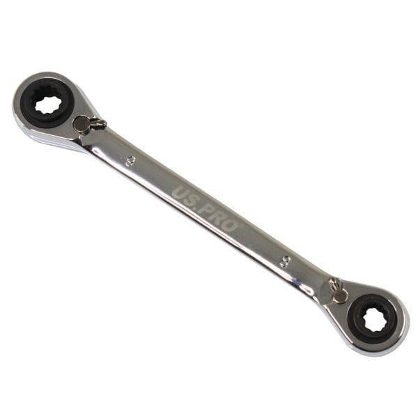 US PRO Tools 4 in 1 Reversible Ratchet Spanner 8mm 9mm 10mm 11mm 72 Teeth 3655 - Tools 2U Direct SW