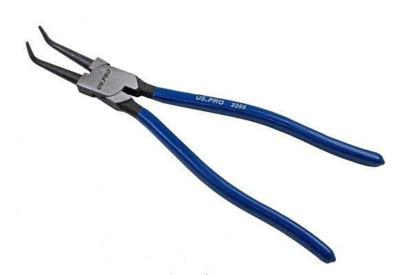 US PRO Tools 4 Piece 13" 325mm Circlip Plier Pliers Set In Zip Case Bent Straight 2255 - Tools 2U Direct SW