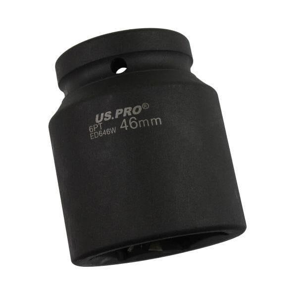 US PRO Tools 46mm 1" DR 6 Point Impact Socket 3748 - Tools 2U Direct SW