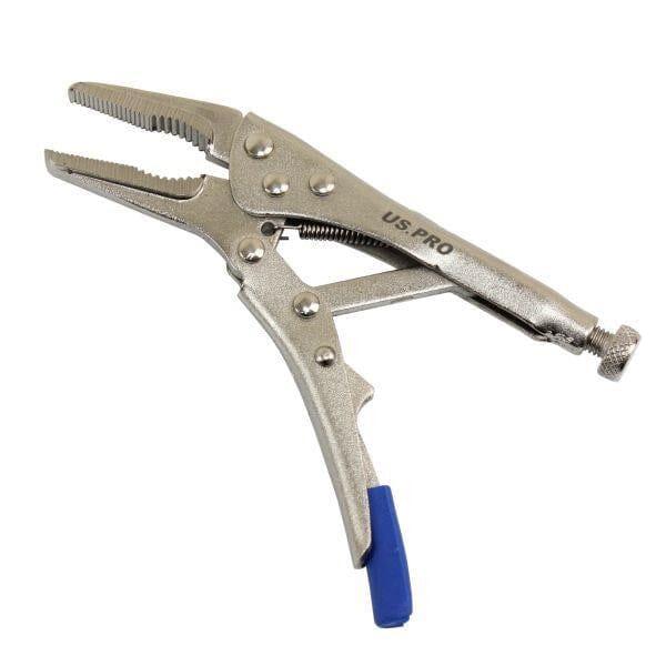 US PRO Tools 5 Inch Long Nose Locking Pliers Mole Grips 7059 - Tools 2U Direct SW