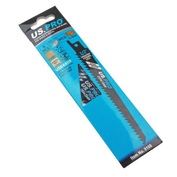 US PRO Tools 5 X Wood Reciprocating Recip Saw Blades US644DF 150mm Fast Cut 9168 - Tools 2U Direct SW