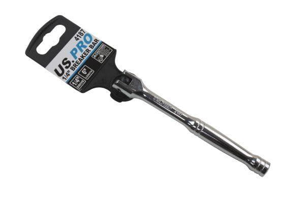 US PRO Tools 6" 1/4 Drive Power Breaker Knuckle Bar 4187 - Tools 2U Direct SW