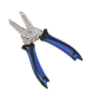 US PRO Tools 7" Stainless Steel Wire Stripper Cutter 0.6 To 2.6MM Ergonomic Handles 6837 - Tools 2U Direct SW