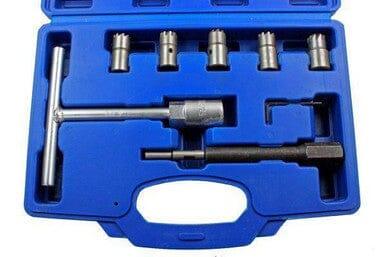 US PRO Tools 7pc Diesel Engine Injector Seat Cutter, Cutting Tool Pilot Key 5588 - Tools 2U Direct SW