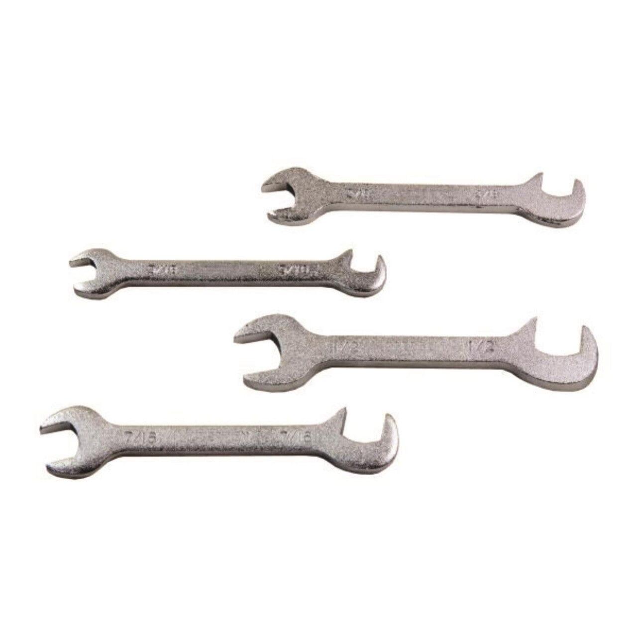 US PRO Tools 9 Piece SAE / Imperial 1/8" - 1/2" Mini Open End Spanner Set 2047 - Tools 2U Direct SW