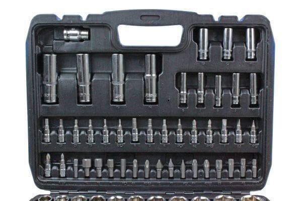 US PRO Tools 94pc Metric 1/4 & 1/2" Comprehensive Socket Wrench set 2078 - Tools 2U Direct SW