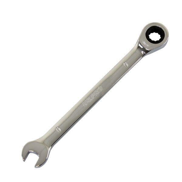 US PRO Tools 9mm Ratchet Spanner Wrench 72 Teeth Open & Ring End Wrench 3570 - Tools 2U Direct SW