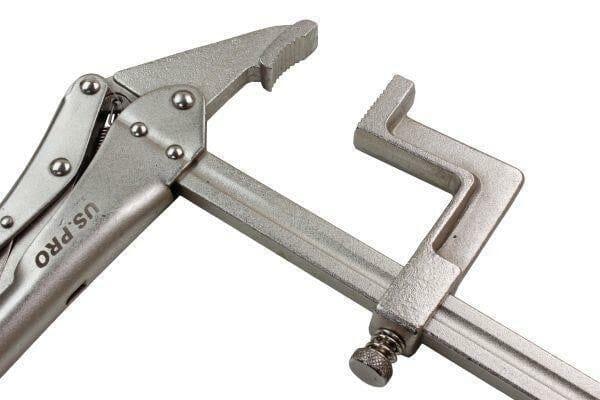 US PRO Tools Adjustable Sliding Jaw Locking Pliers Grips 150mm 6” Max Opening 1842 - Tools 2U Direct SW
