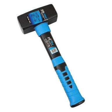 US PRO Tools Double Face 1.5KG Stoning Hammer With 11" Fiberglass Handle 4513 - Tools 2U Direct SW