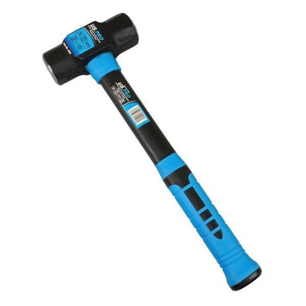 US PRO Tools Double Face 4lb 1.8KG Sledge Hammer Fibreglass Handle 4504 - Tools 2U Direct SW