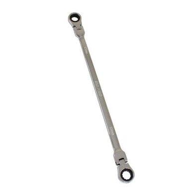 US PRO Tools Extra Long Double Ended Flex-Head Ratchet Spanner 12 & 13mm x 330mm 3869 - Tools 2U Direct SW