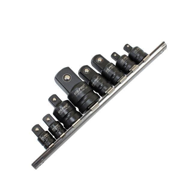 US PRO Tools Impact Socket Adaptor Set 1/4" 3/8" 1/2" 3/4" Drive step up/down reducer 3505 - Tools 2U Direct SW