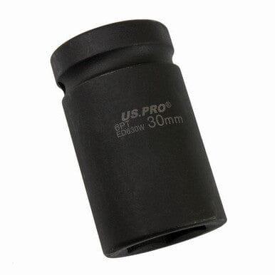 US PRO Tools Single 1" DR 30mm 6 Point Impact Socket 3740 - Tools 2U Direct SW