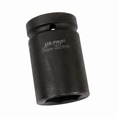 US PRO Tools Single 1" DR 32mm 6 Point Impact Socket 3741 - Tools 2U Direct SW