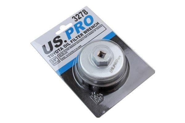 US PRO Tools Universal Toyota Oil Filter Cap Wrench 14F X 64.5mm 3/8" Dr 3278 - Tools 2U Direct SW
