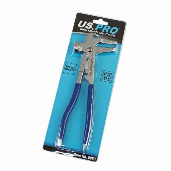 US PRO Tools Wheel Balance Weight Pliers / Hammer Tyre Fitting 6883 - Tools 2U Direct SW